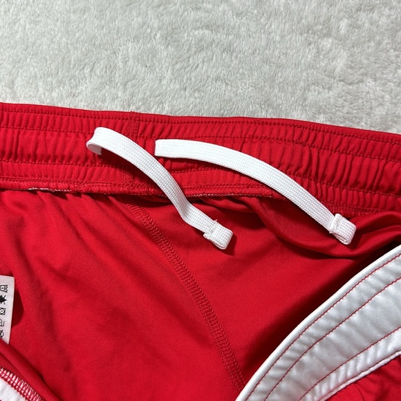 Nike Womens Ohio State University Athletic Shorts Red and White Size Medium - Picture 6 of 8